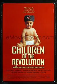 2i090 CHILDREN OF THE REVOLUTION one-sheet poster '96 Peter Duncan Australian comedy, Judy Davis