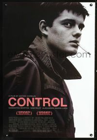 2i102 CONTROL one-sheet movie poster '07 biography of Joy Division's lead singer Ian Curtis!