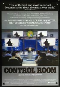 2i103 CONTROL ROOM one-sheet poster '04 documentary on news coverage of the war in the Middle East!