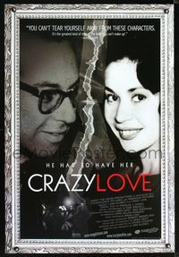 2i107 CRAZY LOVE DS one-sheet movie poster '07 Linda Riss & Burt Pugach