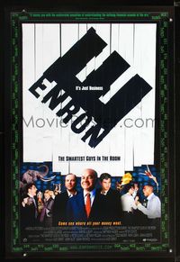 2i148 ENRON: THE SMARTEST GUYS IN THE ROOM DS one-sheet '05 biggest corporate scandal in history!