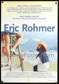 2i149 ERIC ROHMER one-sheet movie poster '90s Eric Rohmer's filmograpahy!