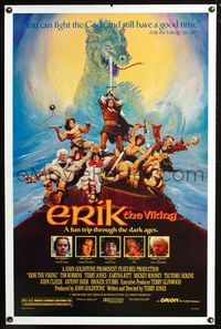 2i150 ERIK THE VIKING one-sheet movie poster '89 Tim Robbins, John Cleese, Terry Jones