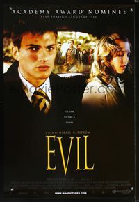 2i152 EVIL one-sheet movie poster '03 Ondskan, Andreas Wilson, Linda Zilliacus