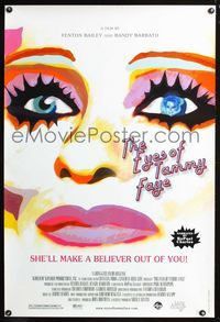 2i154 EYES OF TAMMY FAYE one-sheet movie poster '00 televangelist biograpy doc, narrated by RuPaul!