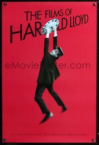 2i169 FILMS OF HAROLD LLOYD one-sheet poster '00s classic image of Harold Lloyd from Safety Last!
