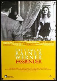 2i170 FILMS OF RAINER WERNER FASSBINDER 1sh '95 Es ist nicht gut in einem Menschenleib zu leben!