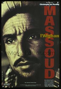 2i311 MASSOUD, THE AFGHAN special movie poster '98 Ahmad Shah Massoud