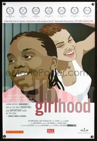 2i191 GIRLHOOD one-sheet movie poster '03 Liz Garbus, female juvenile delinquents