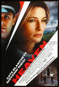 2i206 HEAVEN one-sheet movie poster '02 Cate Blanchett, Giovanni Ribisi, Tom Tykwer