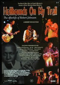 2i208 HELLHOUNDS ON MY TRAIL one-sheet movie poster '00 Robert Johnson blues documentary!
