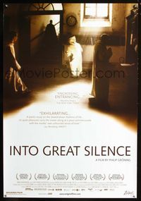 2i228 INTO GREAT SILENCE one-sheet movie poster '05 Grande Chartreuse monk documetnary!