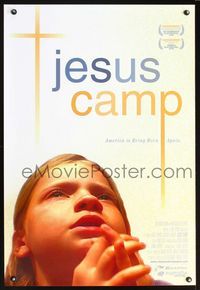 2i240 JESUS CAMP one-sheet movie poster '06 Bible camp indoctrination documentary!