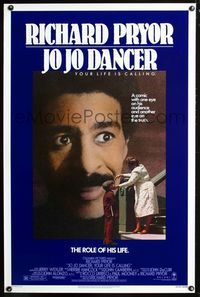2i242 JO JO DANCER one-sheet poster '86 Richard Pryor in the role of his life, comic biography!