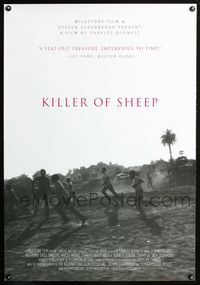 2i253 KILLER OF SHEEP one-sheet 2007 Charles Burnett, Henry Gayle Sanders, design by Scott Meola