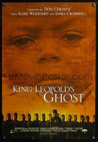 2i254 KING LEOPOLD'S GHOST one-sheet movie poster '06 Congo enslaved by King Leopold II!