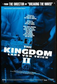 2i255 KINGDOM II one-sheet '97 Riget II, Udo Kier, Lars von Trier, Danish horror, Morten Bak art!
