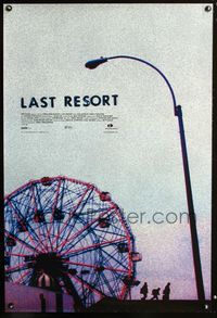 2i262 LAST RESORT DS one-sheet movie poster '01 Pawel Pawlikowski, Dina Korzun, ferris wheel image!