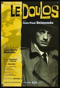 2i267 LE DOULOS 1sh R07 Jean-Paul Belmondo, Jean-Pierre Melville, The Finger Man, ¡vayapues! Design