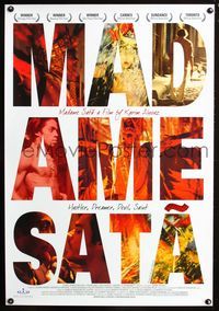 2i301 MADAME SATA DS one-sheet movie poster '02 Karim Ainouz, Brazilian bizarre biography!