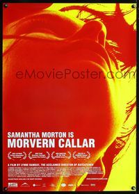 2i320 MORVERN CALLAR one-sheet movie poster '02 Samantha Morton is Morvern Callar, cool image!