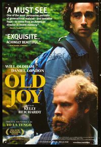 2i353 OLD JOY one-sheet movie poster '06 Will Oldham, Daniel London, Tanya Smith