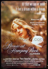 2i370 PICNIC AT HANGING ROCK one-sheet poster R90s Peter Weir classic about vanishing schoolgirls!