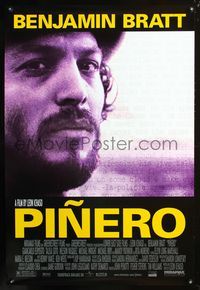 2i372 PINERO one-sheet movie poster '01 Leon Ichaso, Benjamin Bratt as Miguel Pinero