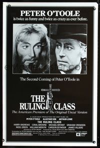 2i397 RULING CLASS one-sheet movie poster R83 Peter O'Toole, Alastair Sim, Arthur Lowe