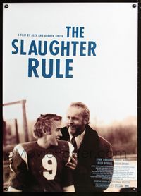 2i419 SLAUGHTER RULE one-sheet movie poster '02 Ryan Gosling, high school football!