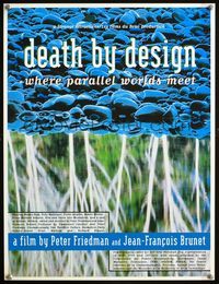 2i122 DEATH BY DESIGN special movie poster '97 science documentary, cool image by Collier & Krebs!