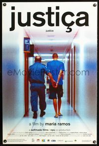2i247 JUSTICE special movie poster '04 Justica, Brazilian courtroom documentary!