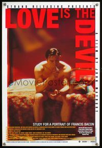 2i292 LOVE IS THE DEVIL special movie poster '98 Derek Jacobi, Daniel Craig, Tilda Swinton