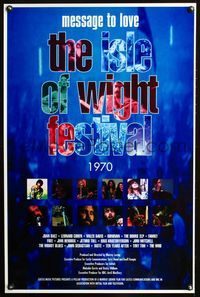 2i314 MESSAGE TO LOVE: THE ISLE OF WIGHT FESTIVAL special poster '97 music festival documentary!