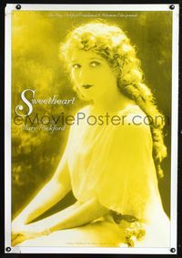 2i448 SWEETHEART one-sheet movie poster '97 best Mary Pickford portrait!