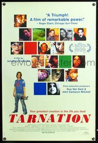 2i455 TARNATION DS one-sheet movie poster '03 Jonathan Caouette's life story, Kim Maley art!