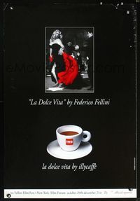 2i482 TUTTO FELLINI one-sheet poster '93 Federico Fellini Film Festival classic La Dolce Vita image!
