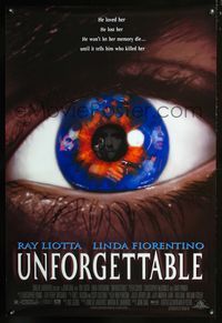 2i485 UNFORGETTABLE DS one-sheet movie poster '96 John Dahl, Ray Liotta, Linda Fiorentino