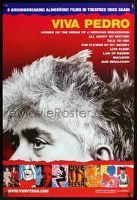 2i492 VIVA PEDRO one-sheet movie poster '06 the films of Pedro Almodovar!