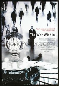 2i496 WAR WITHIN one-sheet movie poster '05 Ayad Akhtar, Nandana Sen, Firdous Bamji