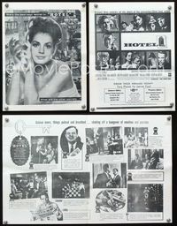 2k154 HOTEL movie herald '67 from Arthur Hailey's novel, Rod Taylor, Catherine Spaak, Karl Malden