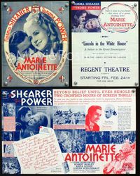 2k183 MARIE ANTOINETTE movie herald '38 Norma Shearer, Tyrone Power