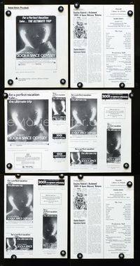 2k819 2001: A SPACE ODYSSEY movie pressbook R74 Stanley Kubrick, star child, Gary Lockwood