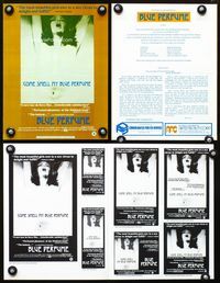 2k842 BLUE PERFUME movie pressbook '79 Margo Neal, Peter Halcombe, sex!