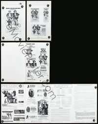 2k846 BUTCH CASSIDY & THE SUNDANCE KID 2 movie pressbooks R73 Paul Newman, Robert Redford