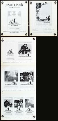 2k868 EMIGRANTS movie pressbook '72 great close up of Liv Ullmann, Max Von Sydow, Jan Treoll