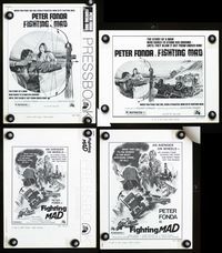 2k876 FIGHTING MAD movie pressbook '76 Peter Fonda, Jonathan Demme