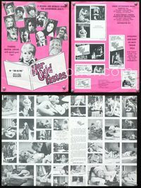 2k890 HER ODD TASTES movie pressbook '69 Marsha Jordan, Lynne Lori