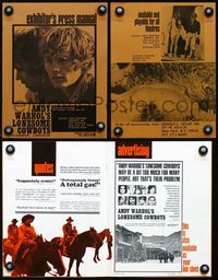 2k914 LONESOME COWBOYS movie pressbook '68 Andy Warhol surreal western, Joe Dallesandro