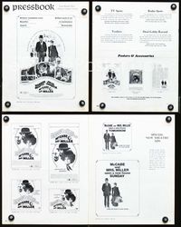2k923 McCABE & MRS. MILLER movie pressbook '71 Robert Altman, Warren Beatty, Julie Christie